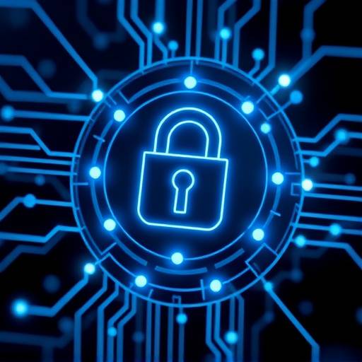 Ilustración de seguridad de datos